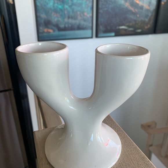 4 / 20$ SALE Deux Vintage Ceramic Vases - Picture 4 of 11